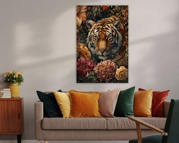 Murmures du tigre - Blossom Hidden sur Eva Lee