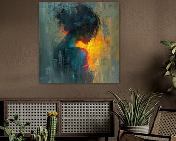 Aluminium Dibond Schilderij van Kunst Kriebels