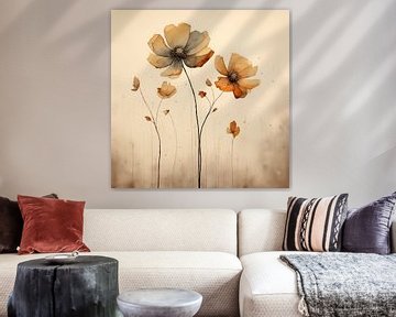 Vintage bloemen van TheXclusive Art