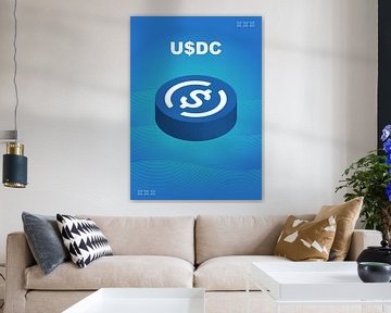 USDC Crypto Asset sur Colorize Studio