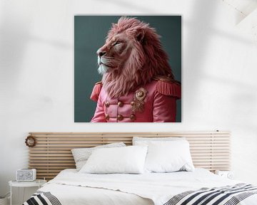 Pink Army Lion