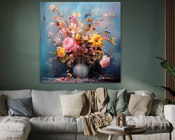 Funky flowers by Lauri Creates