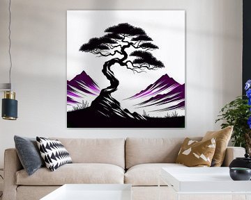 Arbre style Japandi . sur Ineke de Rijk