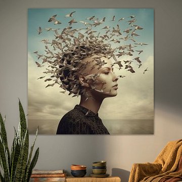 Surrealistisch portret