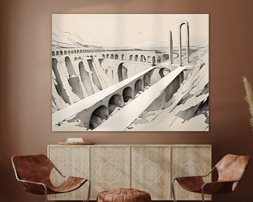 Bridges Landscape by Wolfsee