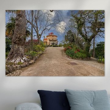 Palace of Monserrate at Sintra, Portugal.