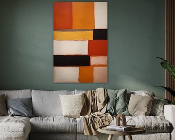 Heat of Abstraction by De Muurdecoratie