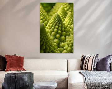 A turret of Romanesco by Marjolijn van den Berg