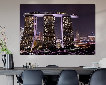 Singapore Skyline Marina Bay