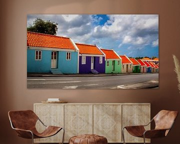 Curacao a beautiful island in the Caribbean Sea. by René Holtslag