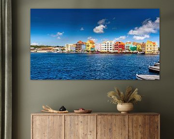 Curacao a beautiful island in the Caribbean Sea. by René Holtslag