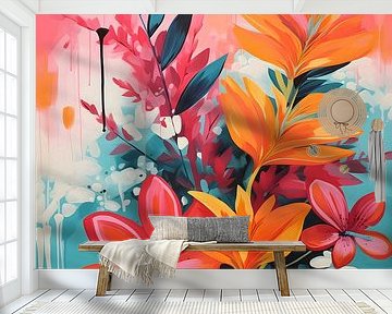 Colourful flowers by Gypsy Galleria