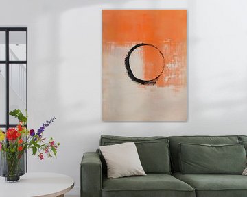 Orange Zenit by Isabel's Canvas
