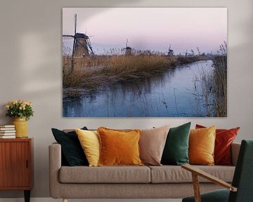 Mills near Kinderdijk by Maja Mars