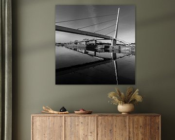 Brug over de Schelde, Wetteren, België van Imladris Images