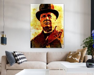 Winston Churchill von Maarten Knops