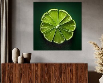 Circle of Lime by Karina Brouwer