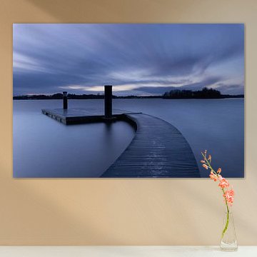 Steiger bij Paterwoldsemeer