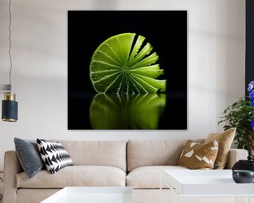 Art du citron vert sur Karina Brouwer