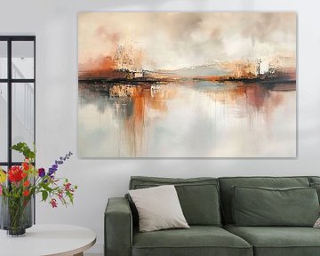 Abstract Reflectie van Kunst Kriebels