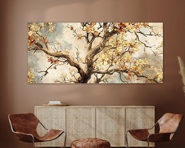 Bloeiende Magnolia Pracht van De Mooiste Kunst