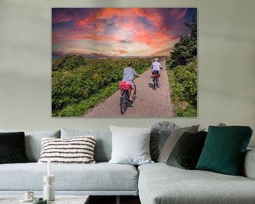 Fahrradtour auf der Insel Sylt an der Nordsee von Animaflora PicsStock