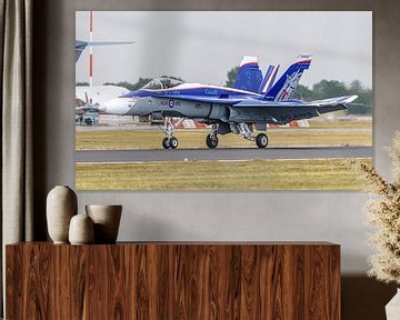 Royal Canadian Air Force CF-18 Hornet Solo Display 2018. van Jaap van den Berg
