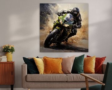 Kawasaki Ninja snelheid van The Xclusive Art