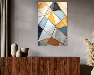 Buntes geometrisches Spiel von Art & Soul Creations