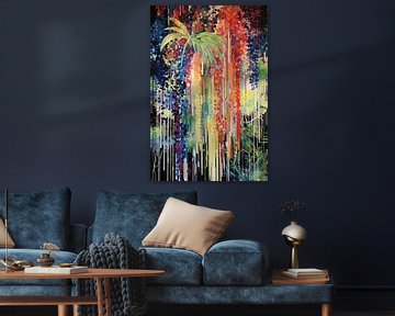Kleurendans in Druppelvorm van Art & Soul Creations