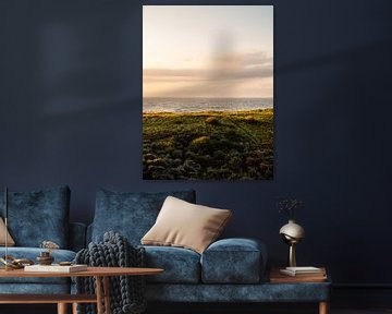 Zonsondergang aan de Noordzee van Bart-Jan Verhoef Photography