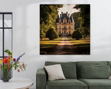 Français chateau chateau sur TheXclusive Art