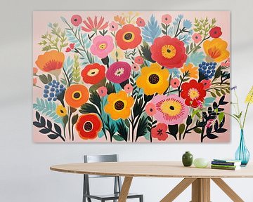 Vrolijke bloemen van Imagine