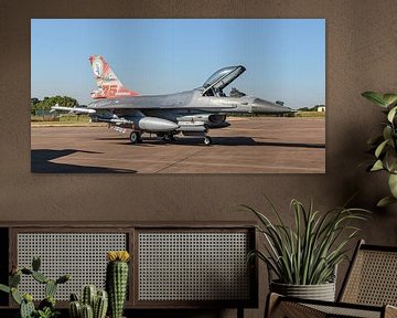 Koninklijke Luchtmacht F-16 Fighting Falcon. van Jaap van den Berg