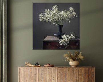 Still life with flowers. Cut flowers. by Alie Ekkelenkamp