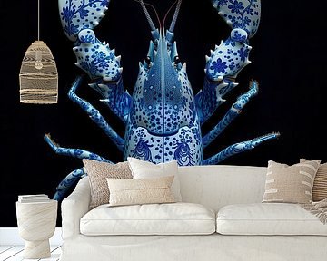 Delft blue lobster