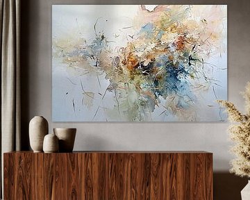 Abstract Earth tones | Earth Movement by ARTEO Paintings