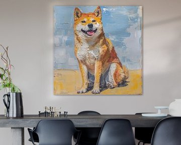 Shiba expressief 3 van DNH Artful Living