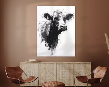 Vache sur PixelPrestige