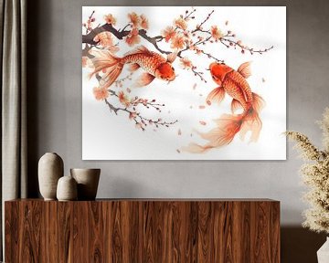 Japanese goldfish by PixelPrestige