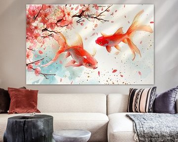 Japanese goldfish by PixelPrestige