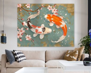 Japanese Koi carp by PixelPrestige