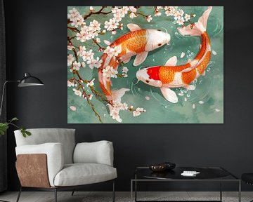 Japanese Koi carp by PixelPrestige