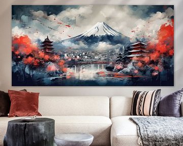 De berg Fuji van ARTemberaubend