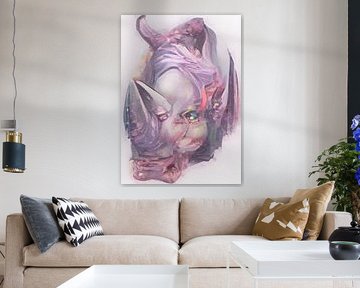 one-horned rhinoceros