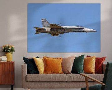 Royal Canadian Air Force CF-18 Hornet Solo Display 2018. von Jaap van den Berg