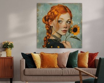 Sunflower van Mirjam Duizendstra