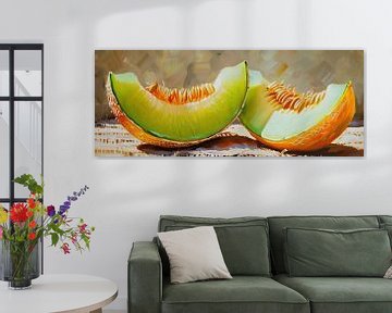 Painting Melon by Blikvanger Schilderijen