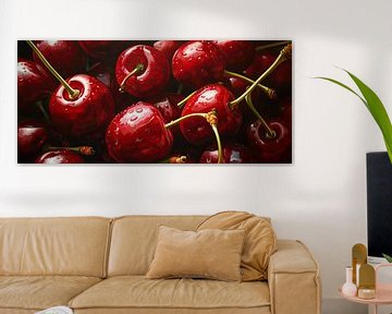 Painting Cherry by Blikvanger Schilderijen