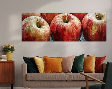 Painting Red Apples by Blikvanger Schilderijen